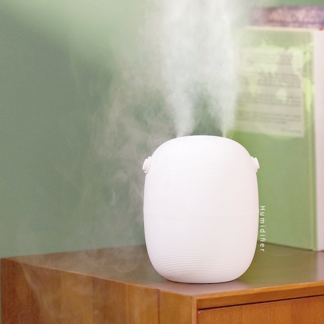 Small USB Ultrasonic Humidifier with Aromatherapy for Bedroom Home Office & Outdoor Use-Portable Desktop OEM