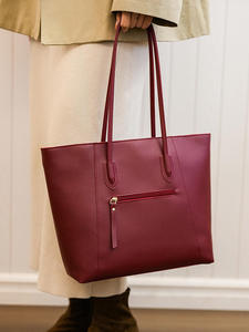 2026 new PU zipper fashionable large capacity women's shoulder <b>bag</b> tote <b>bag</b> - Product Image 6