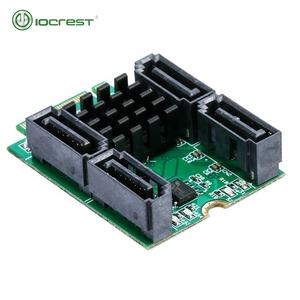 Tarjeta Adaptadora Controladora de Fábrica OEM <span class=keywords><strong>M</strong></span>.2 B + <span class=keywords><strong>M</strong></span> Key Slot a 4 Puertos SATA 6G CHONGHEE - Product Image 3