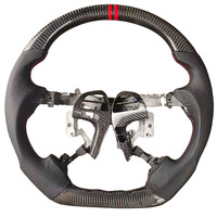 Volant sport en cuir et fibre de carbone en forme de D à 4 branches pour Toyota Highlander 2009-2014 Camry 2007-2011 Fortuner Hilux SR5 N70