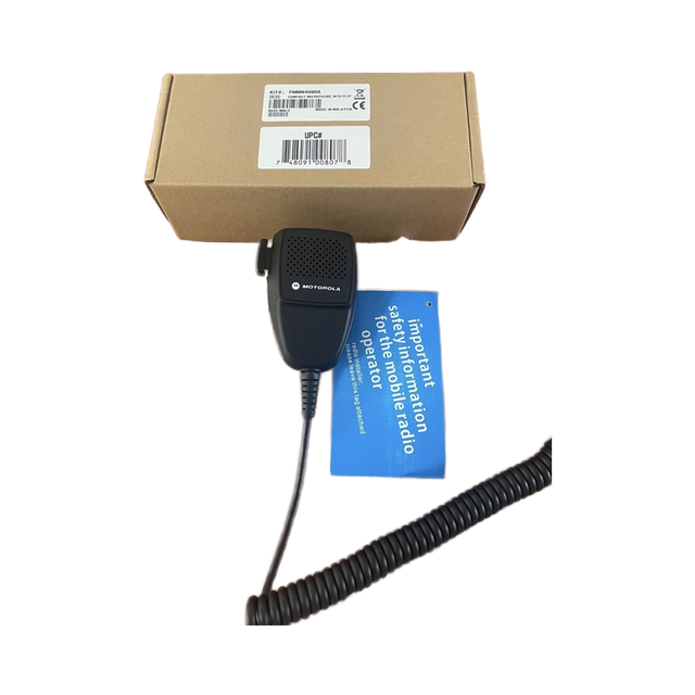 For PMMN4090A Wired Handheld Microphone Speaker for GM300/GM338/GM950/PM400/CM200/EM200/EM400 Mobile Radios-Portable Design