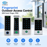 Fabricant de système d'accès de porte autonome en nuage avec écran OLED extérieur IP66, lecteur d'empreintes digitales biométrique, carte RFID, clavier tactile PIN - Vente en gros