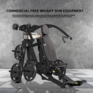 Piastra di vendita calda caricata inclinazione attrezzature per esercizi di stampa toracica <span class=keywords><strong>con</strong></span> <span class=keywords><strong>schienale</strong></span> regolabile per un allenamento ottimale - Product Image 4