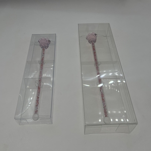 Juego de servicio de bebidas de cristal Rosa personalizado para bares, cafés, familias, fiestas, bodas, para mezcladores de bebidas de té y café - Product Image 6