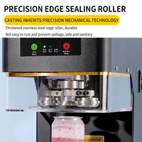 Certification CE de haute qualité Chine nouveaux produits automatique non rotatif peut sceller la machine bulle thé peut sceller