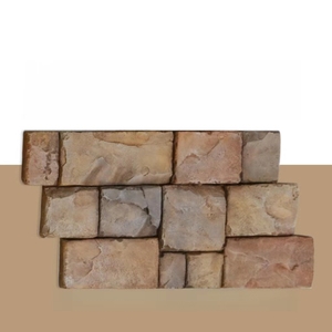 Irini tùy chỉnh FPC văn hóa đá PU đá tường bảng điều khiển 3D <span class=keywords><strong>Polyurethane</strong></span> cho trang trí ngoài trời Faux Rock tường FPC Bảng điều chỉnh siding - Product Image 4