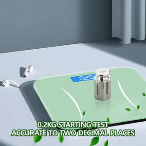 제조업체 직접 공급 배터리 구동 디지털 바디 저울 가정용 전자 계량 저울 (국경 간 선물 옵션 포함) - Product Image 6