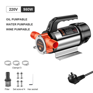 Portable auto-amorçante haute efficacité électrique huile carburant/<span class=keywords><strong>pompe</strong></span> à eau haute pression vide Diesel <span class=keywords><strong>pompe</strong></span> <span class=keywords><strong>de</strong></span> <span class=keywords><strong>transfert</strong></span> OEM personnalisable - Product Image 2