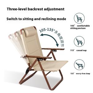 Silla de pesca de <span class=keywords><strong>playa</strong></span> plegable portátil de alta calidad, <span class=keywords><strong>sillas</strong></span> plegables de aluminio para acampar al aire libre de tela Oxford - Product Image 2