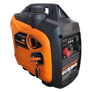 ราคาโรงงาน AC.501.041 เครื่องกำเนิดไฟฟ้าแบบพกพา เงียบ 24VDC สตาร์ทอัตโนมัติ น้ำมันเบนซิน 4 ลิตร 1800 วัตต์ 12V 1600 วัตต์ สำรองไฟ - Product Image 4