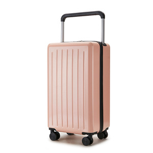 Maleta con ruedas anchas de 20 pulgadas, silenciosa, con portavasos, unisex, equipaje de mano para viajes de ocio. - Product Image 5