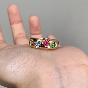 Anillo <span class=keywords><strong>de</strong></span> Circonita Cúbica <span class=keywords><strong>de</strong></span> Lujo, Elegante y Brillante para Mujer, Joyería y Accesorios <span class=keywords><strong>de</strong></span> <span class=keywords><strong>Alta</strong></span> <span class=keywords><strong>Calidad</strong></span>, Regalo - Product Image 2