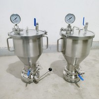 TEKBREW-Doseur de houblon en acier inoxydable isobare, 3L, 5L, 10L, 15L, 20L Tri Clamp TC, pour fermentation de bière