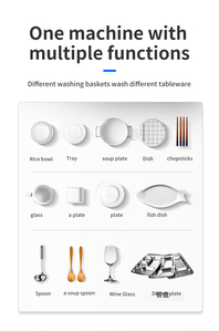 Commercial Electric <strong>Dishwasher</strong> with Double <strong>Baskets</strong> Stainless Steel Hood for Industrial Restaurants and Hotels - Product Image 6