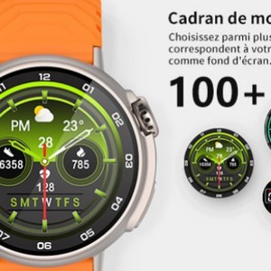 นาฬิกาอัจฉริยะสำหรับกิจกรรมกลางแจ้ง, สำหรับกิจกรรมกลางแจ้งแบบข้ามพรมแดน <span class=keywords><strong>GT88</strong></span> TPU เครื่องวัดอัตราการเต้นของหัวใจตอนนอนหลับสำหรับโทร iOS ออกซิเจนในเลือด - Product Image 4