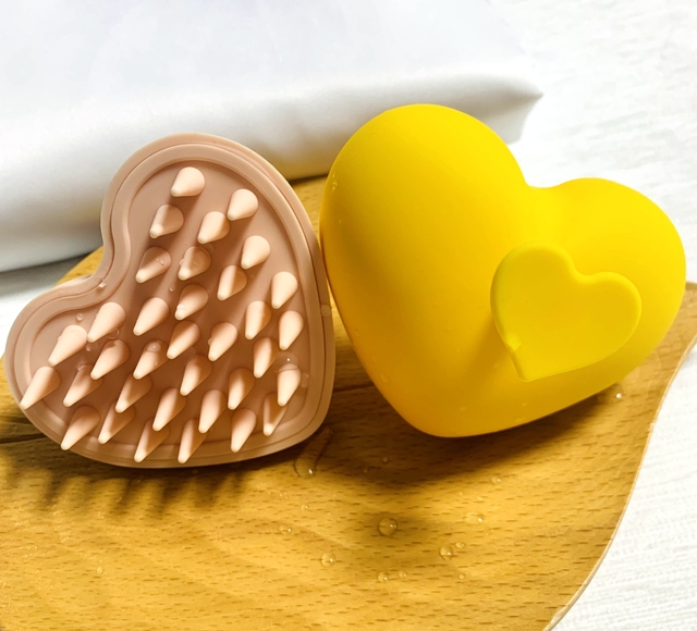 Customized Color&Logo Waterproof Silicon Scalp Head Hair Massager