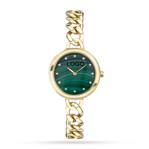 Bracelet en acier inoxydable OEM personnalisé avec logo sur mesure, montre de luxe à quartz pour femmes, fournisseur pour dames - Product Image 1