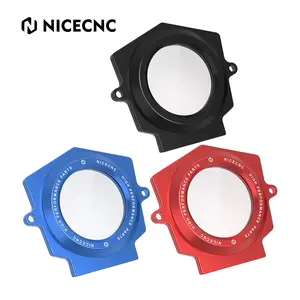 NiceCNC ATV Clear Cylinder Head Cam Cover Cap With Window For Yamaha Raptor YFM 700 R 2006-2018 2019 2020 2021 2022 2023 2024