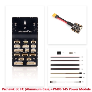 Controlador de vuelo de circuito de Dron Holybro Pixhawk 6C con soporte de caja de aluminio PM02/PM06/PM07 módulo de potencia M9N/M10 módulo <span class=keywords><strong>GPS</strong></span> - Product Image 4