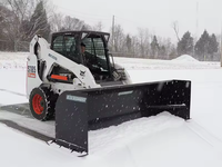 Accessoires de pousse-neige HCN hautement recommandés pour chargeuses compactes, grande capacité, sans déversement