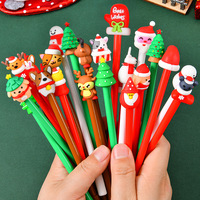 Kreative Niedliche Weihnachts-Kugelschreiber aus Kunststoff Grundschul-Geschenkpreise Schreibwaren-Geschenk Großhandel