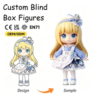 Figurine personnalisée en vinyle Lolita Princess, boîte mystère, personnage de dessin animé, jouet artistique, service d'échantillonnage de conception personnalisée