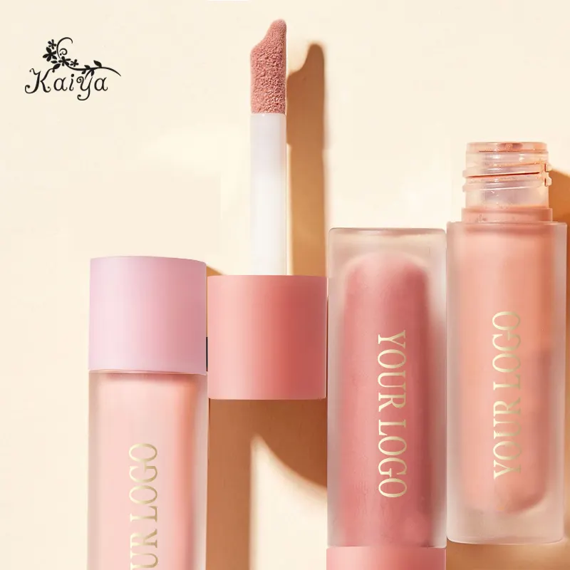 Custom Logo Vibrant Sheer Color Cheek Tinted Seamless Sun Kissed Glow Blendable Blush Makeup Long Lasting Organic Pink Blusher