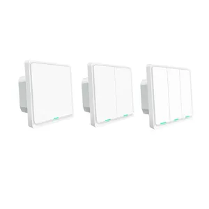 Tuya Switch Works without Internet Blue tooth Single Point Mesh Smart Home Light Wall Switches Smartlife APP Alexa Google Home