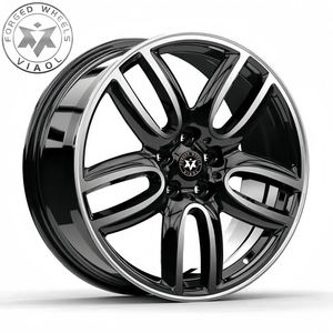 Viaol Nouvelle jante de roue en alliage d'aluminium forgé noir, face usinée, PCD 5x112 5*120, jante de voiture pour BMW <span class=keywords><strong>MINI</strong></span> CABRIO <span class=keywords><strong>JCW</strong></span> Clubman Cooper - Product Image 3