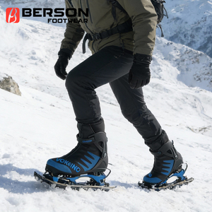 Bottes <span class=keywords><strong>de</strong></span> <span class=keywords><strong>ski</strong></span> d'hiver modernes pour hommes et femmes, chaussures <span class=keywords><strong>de</strong></span> <span class=keywords><strong>ski</strong></span> à roulettes pour sports sur neige et glace - Product Image 4