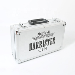 Maletín de aluminio con cerradura, maletín de Metal con espuma ondulada, estuche de transporte de aluminio duro, estuche de <span class=keywords><strong>herramientas</strong></span> portátil para instrumento portátil - Product Image 1