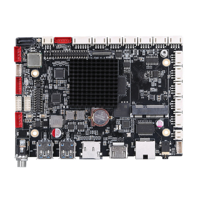 Rockchip Mini Itx Motherboard Digital Signage Rk3399 RK3568 Android 13 Quad Board 4k Lvds Motherboard With Processor Lan Ram