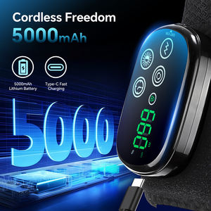 Fabrik preis Schnur los 660nm 850nm NIR Vibrations massage Schulter wickel gurt Heiz gürtel Rotlicht therapie Schulter massage gerät - Product Image 6