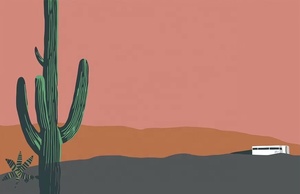 Colorido <span class=keywords><strong>cactus</strong></span> desierto naturaleza Diseño impresión tamaño grande personalizado hasta 3*5m y 3,2*10M/pieza mural de pared de tela de gama alta - Product Image 4