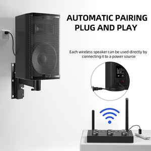Bộ thiết bị âm thanh không dây chuyên nghiệp Loa treo tường trong nhà 8 inch 10 inch 12 inch cho hội nghị, quán bar, loa siêu trầm - Product Image 3