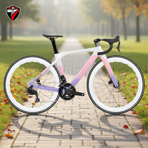 Nouveau Vélo de Route 2026 T10pro -2rd en <span class=keywords><strong>Fibre</strong></span> de Carbone Intégrale, <span class=keywords><strong>le</strong></span> <span class=keywords><strong>Moins</strong></span> <span class=keywords><strong>Cher</strong></span> de l'Usine Twitter, 24 Vitesses, Freins à Disque Hydrauliques, Sans Fil, Roues Carbone 700c - Product Image 1
