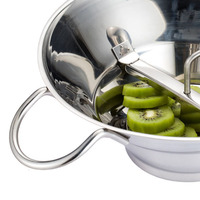 Hachoir manuel en acier inoxydable 304, râpe à légumes et pommes de terre, préparateur de purée de fruits et sauces