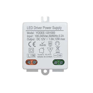 Alimentation électrique pour driver LED YODEE 12V 1A 12W, sortie CC à tension constante pour éclairage LED - Product Image 5