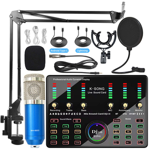 Ensemble Professionnel de Haute Qualité Multifonctionnel de Cartes Son & Tables de Mixage Audio pour Studio en Direct, Enregistrement TikTok et Diffusion en Direct - Product Image 6