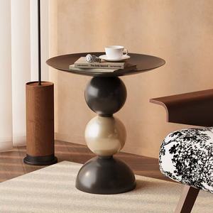 Bàn cà phê phòng khách di động 50x40cm đơn giản và hiện đại sáng tạo phòng ngủ đầu giường bàn góc bàn - Product Image 4