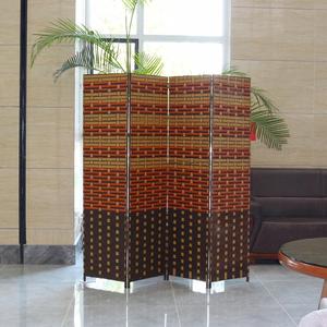 Divisores plegables de 4 paneles <span class=keywords><strong>para</strong></span> habitación, pantallas de privacidad, venta al por mayor - Product Image 4