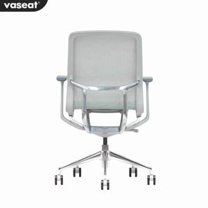 Silla de Oficina Moderna Blanca Vaseat Serie F5 con Diseño Reclinable Elegante Muebles Prémium Silla de Visita de Tamaño Pequeño del Fabricante - Product Image 5