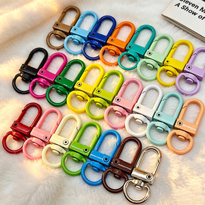 Outdoor Waterproof 360 Degree Rotatable Key Ring Holder, <b>Personalized</b> Zinc Alloy Carabiner <b>Keychain</b> Custom Letterpress Embossed - Product Image 6