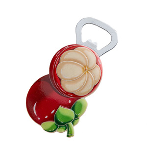 Cute Cartoon <strong>Refrigerator</strong> <strong>Magnet</strong> Beer Opener 3D Resin Watermelon Orange Fruit Magnetic Fridge <strong>Magnets</strong> for Kitchen Decoration - Product Image 4