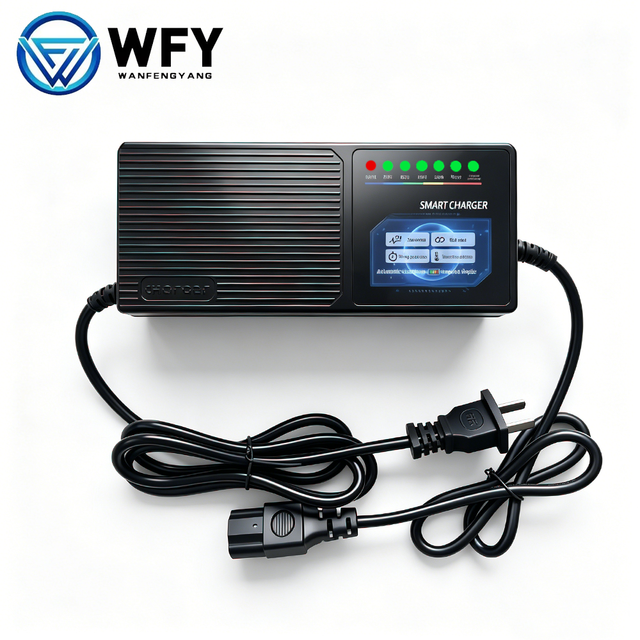 Factory Smart Pulse Repair 60V20AH Lead Acid Battery Charger AC/DC Fast Charging PD QC4.0 CE Certified for E-bike Scooter