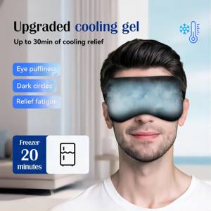 Máscara <span class=keywords><strong>de</strong></span> Gel Refrescante para Ojos para la Migraña y el Alivio del <span class=keywords><strong>Dolor</strong></span>, Compresa <span class=keywords><strong>de</strong></span> Terapia <span class=keywords><strong>de</strong></span> Frío/Calor Reutilizable con Colores Personalizados - Product Image 2