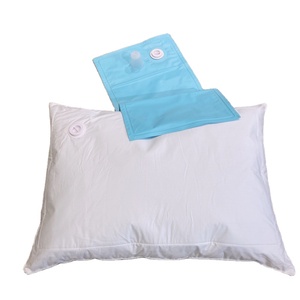 Taie d'<span class=keywords><strong>oreiller</strong></span> amovible 100% coton, 50x70cm, taie d'<span class=keywords><strong>oreiller</strong></span> amovible, fixation réglable - Product Image 1