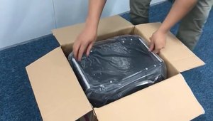 Boîte de rangement arrière pour moto 45L, coffre arrière en plastique ABS, démontage rapide, étanche avec base de coffre - Product Image 2