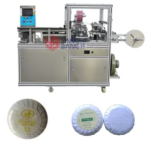 YB-1560B Automatic Hotel Soap Pleat Wrapping Machine Round Soap Packing Machine
