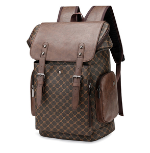 2025pu da tùy chỉnh ba lô máy tính xách tay kinh doanh du lịch không thấm nước Ba lô công suất lớn bán buôn người bán hàng tốt nhất túi cho Unisex - Product Image 4